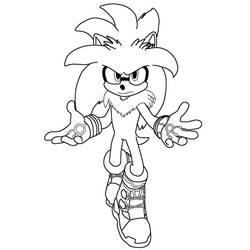 Silver Sonic (Video Games) coloring page #221549 to print and color