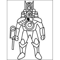 Coloring page: Skibidi Toilet (Video Games) #214868 - Free Printable Coloring Pages