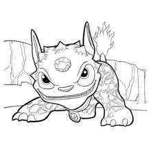 Skylanders - Free printable coloring pages