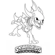 Skylanders (Video Games) coloring page #43424 to print and color
