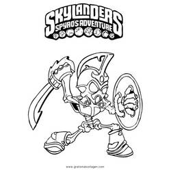 Skylanders (Video Games) coloring page #43602 to print and color
