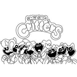 Coloring page: Smiling Critters (Video Games) #213226 - Free Printable Coloring Pages