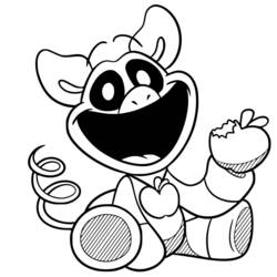 Coloring page: Smiling Critters (Video Games) #213229 - Free Printable Coloring Pages
