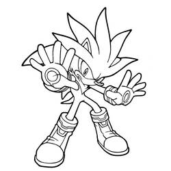 Coloring page: Sonic (Video Games) #153827 - Free Printable Coloring Pages