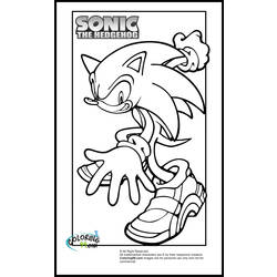 Coloring page: Sonic (Video Games) #153835 - Free Printable Coloring Pages