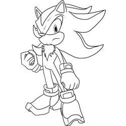 Coloring page: Sonic (Video Games) #153838 - Free Printable Coloring Pages