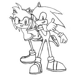 Coloring page: Sonic (Video Games) #153842 - Free Printable Coloring Pages