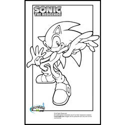 Coloring page: Sonic (Video Games) #153844 - Free Printable Coloring Pages