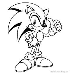 Coloring page: Sonic (Video Games) #153845 - Free Printable Coloring Pages