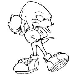 Coloring page: Sonic (Video Games) #153862 - Free Printable Coloring Pages