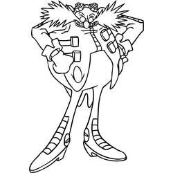 Coloring page: Sonic (Video Games) #153863 - Free Printable Coloring Pages