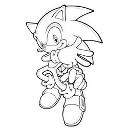 Coloring page: Sonic (Video Games) #153868 - Free Printable Coloring Pages