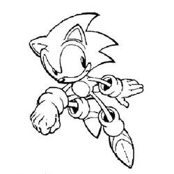 Coloring page: Sonic (Video Games) #153877 - Free Printable Coloring Pages