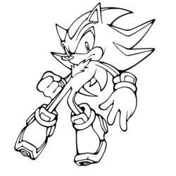 Coloring page: Sonic (Video Games) #153879 - Printable coloring pages