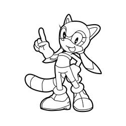 Coloring page: Sonic (Video Games) #153882 - Free Printable Coloring Pages