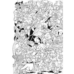 Coloring page: Sonic (Video Games) #153891 - Free Printable Coloring Pages