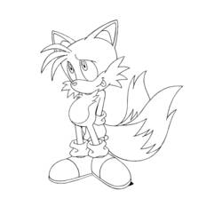 Coloring page: Sonic (Video Games) #153893 - Free Printable Coloring Pages