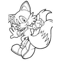 Coloring page: Sonic (Video Games) #153897 - Free Printable Coloring Pages
