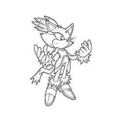 Coloring page: Sonic (Video Games) #153898 - Free Printable Coloring Pages