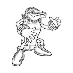 Coloring page: Sonic (Video Games) #153901 - Free Printable Coloring Pages