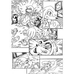 Coloring page: Sonic (Video Games) #153903 - Free Printable Coloring Pages