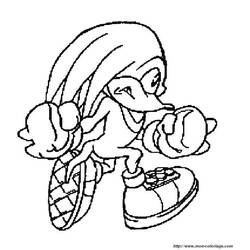 Coloring page: Sonic (Video Games) #153908 - Free Printable Coloring Pages