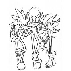 Coloring page: Sonic (Video Games) #153915 - Printable coloring pages