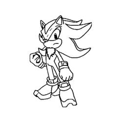 Coloring page: Sonic (Video Games) #153916 - Free Printable Coloring Pages