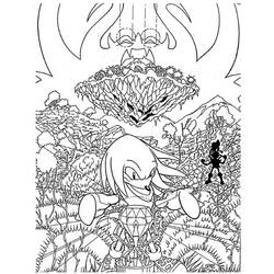 Coloring page: Sonic (Video Games) #153922 - Free Printable Coloring Pages