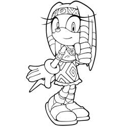 Coloring page: Sonic (Video Games) #153925 - Free Printable Coloring Pages