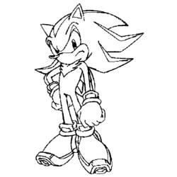 Coloring page: Sonic (Video Games) #153931 - Free Printable Coloring Pages