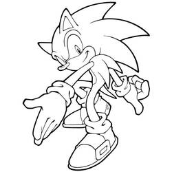 Coloring page: Sonic (Video Games) #153939 - Free Printable Coloring Pages