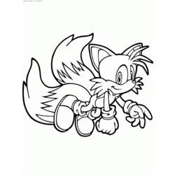 Coloring page: Sonic (Video Games) #153940 - Free Printable Coloring Pages