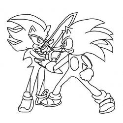 Coloring page: Sonic (Video Games) #153942 - Free Printable Coloring Pages