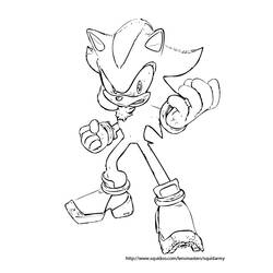 Coloring page: Sonic (Video Games) #153944 - Free Printable Coloring Pages