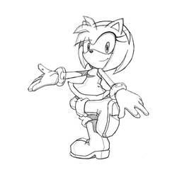 Coloring page: Sonic (Video Games) #153957 - Free Printable Coloring Pages