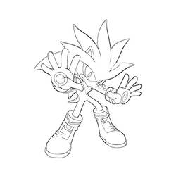 Coloring page: Sonic (Video Games) #153971 - Free Printable Coloring Pages