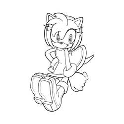 Coloring page: Sonic (Video Games) #153973 - Free Printable Coloring Pages