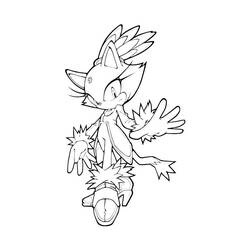 Coloring page: Sonic (Video Games) #153995 - Free Printable Coloring Pages