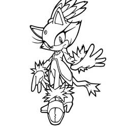 Coloring page: Sonic (Video Games) #153996 - Free Printable Coloring Pages