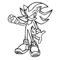 Coloring page: Sonic (Video Games) #154006 - Free Printable Coloring Pages