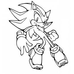 Coloring page: Sonic (Video Games) #154008 - Free Printable Coloring Pages