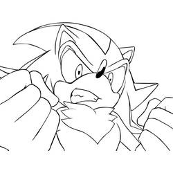 Sonic Shadow (Video Games) coloring page #216332 to print and color