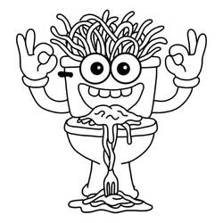 Spaghetti Tualetti (Video Games) coloring page #222144 to print and color