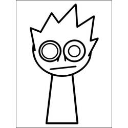 Coloring page: Sprunki Incredibox (Video Games) #218794 - Free Printable Coloring Pages