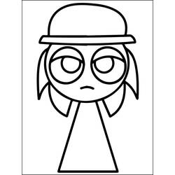Coloring page: Sprunki Incredibox (Video Games) #218804 - Free Printable Coloring Pages