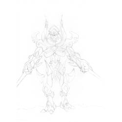 Coloring page: Starcraft (Video Games) #121221 - Printable coloring pages