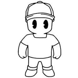 Stumble Guys (Video Games) coloring page #215578 to print and color