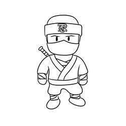 Stumble Guys (Video Games) coloring page #215609 to print and color
