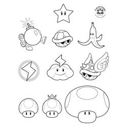 Coloring page: Super Mario Bros (Video Games) #153579 - Free Printable Coloring Pages